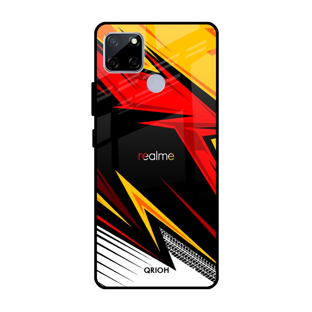 Race Jersey Pattern Realme C12 Glass Cases & Covers Online