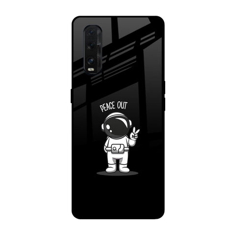 Peace Out Astro Oppo Find X2 Glass Back Cover Online