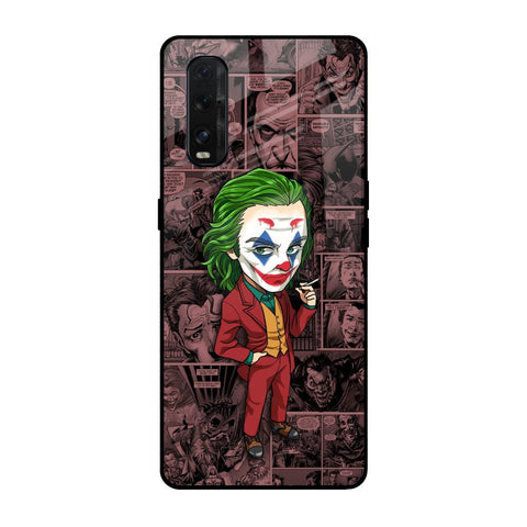Joker Cartoon Oppo Find X2 Glass Back Cover Online