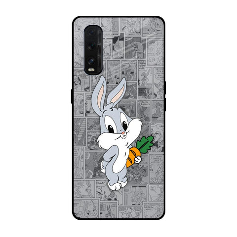 Cute Baby Bunny Oppo Find X2 Glass Back Cover Online