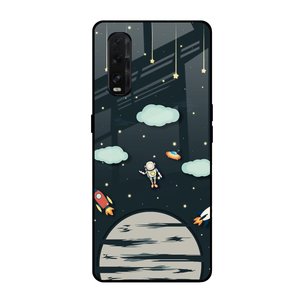 Astronaut Dream Oppo Find X2 Glass Back Cover Online