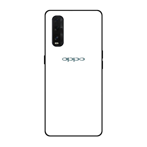 Arctic White Oppo Find X2 Glass Cases & Covers Online