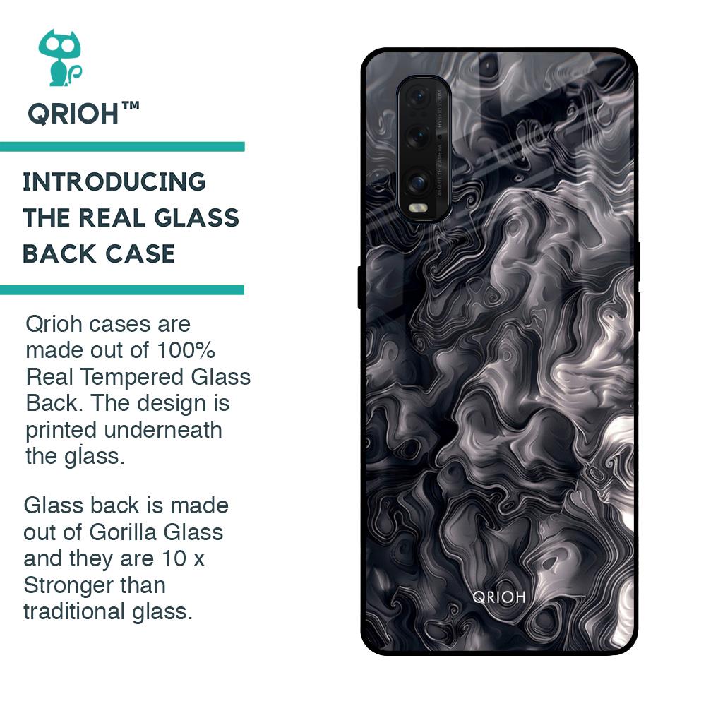 Cryptic Smoke Glass Case for Oppo Find X2
