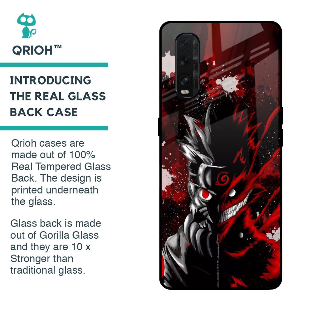 Dark Character Glass Case for Oppo Find X2