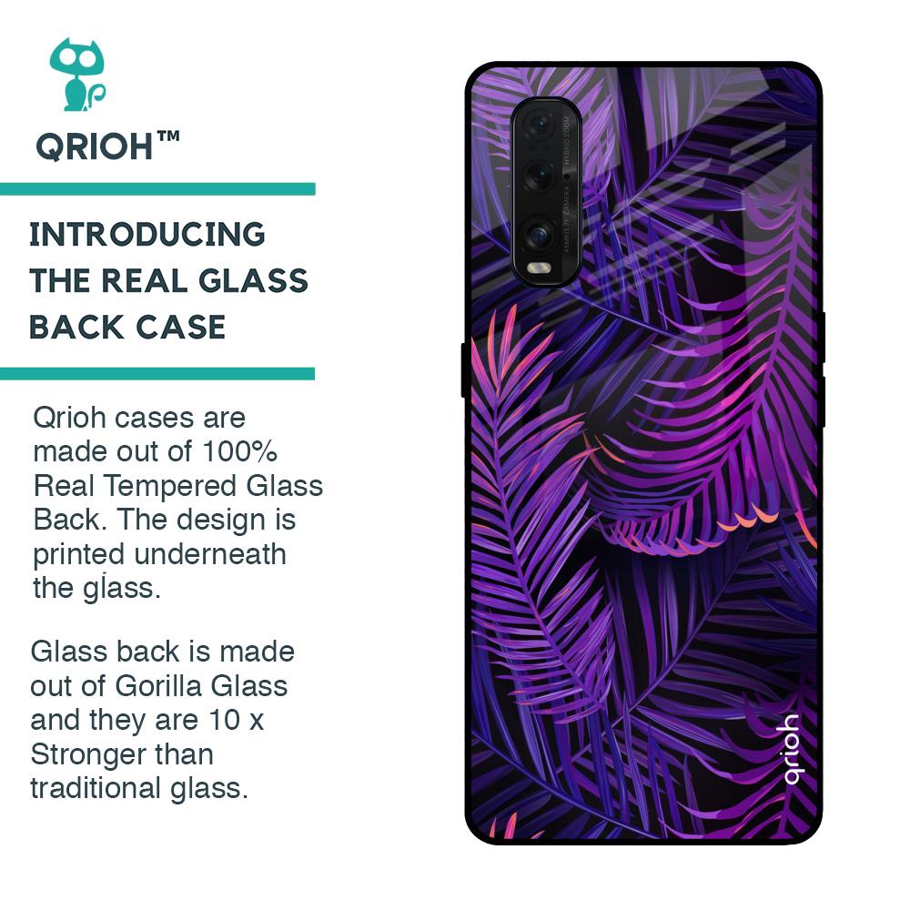 Plush Nature Glass Case for Oppo Find X2