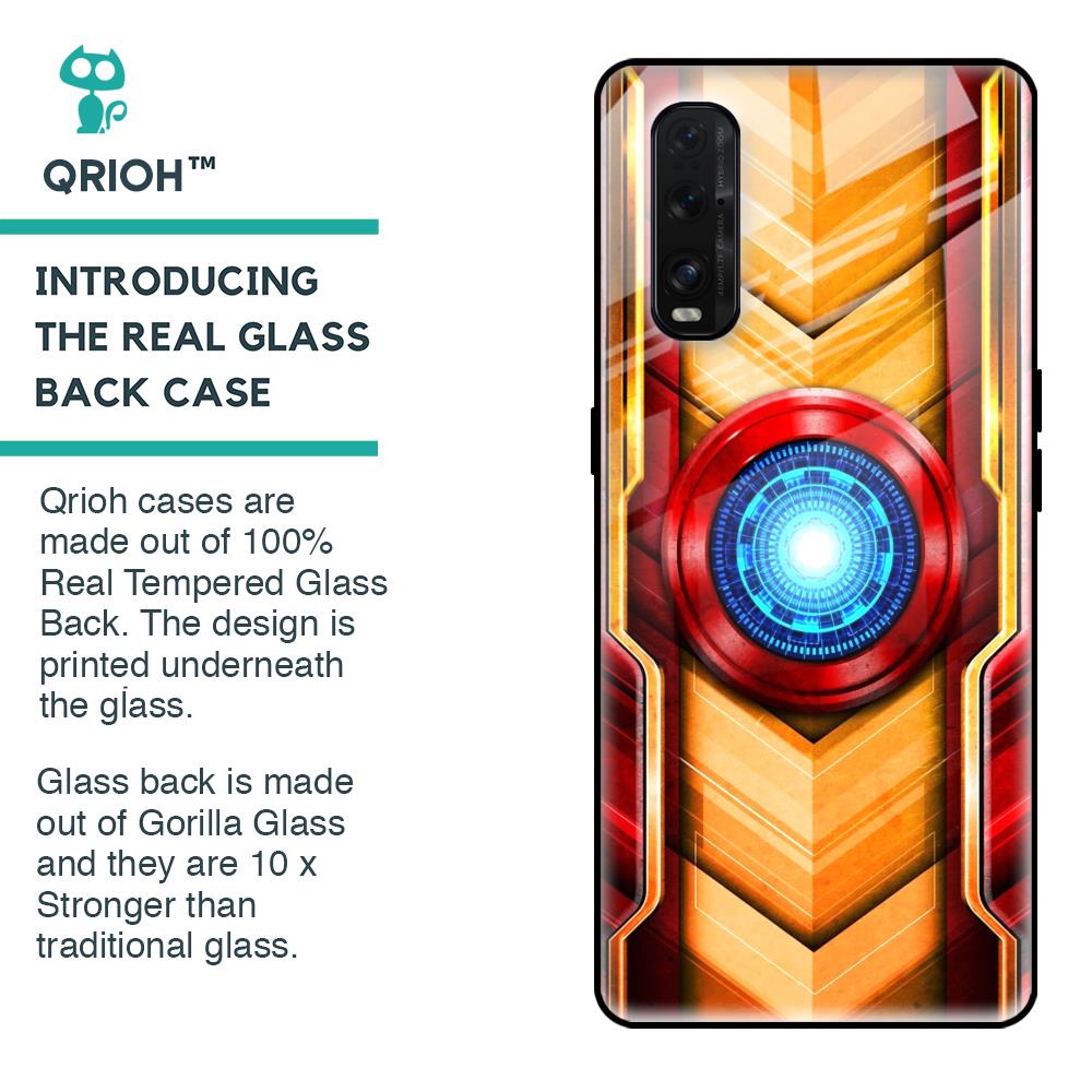 Arc Reactor Glass Case for Oppo Find X2