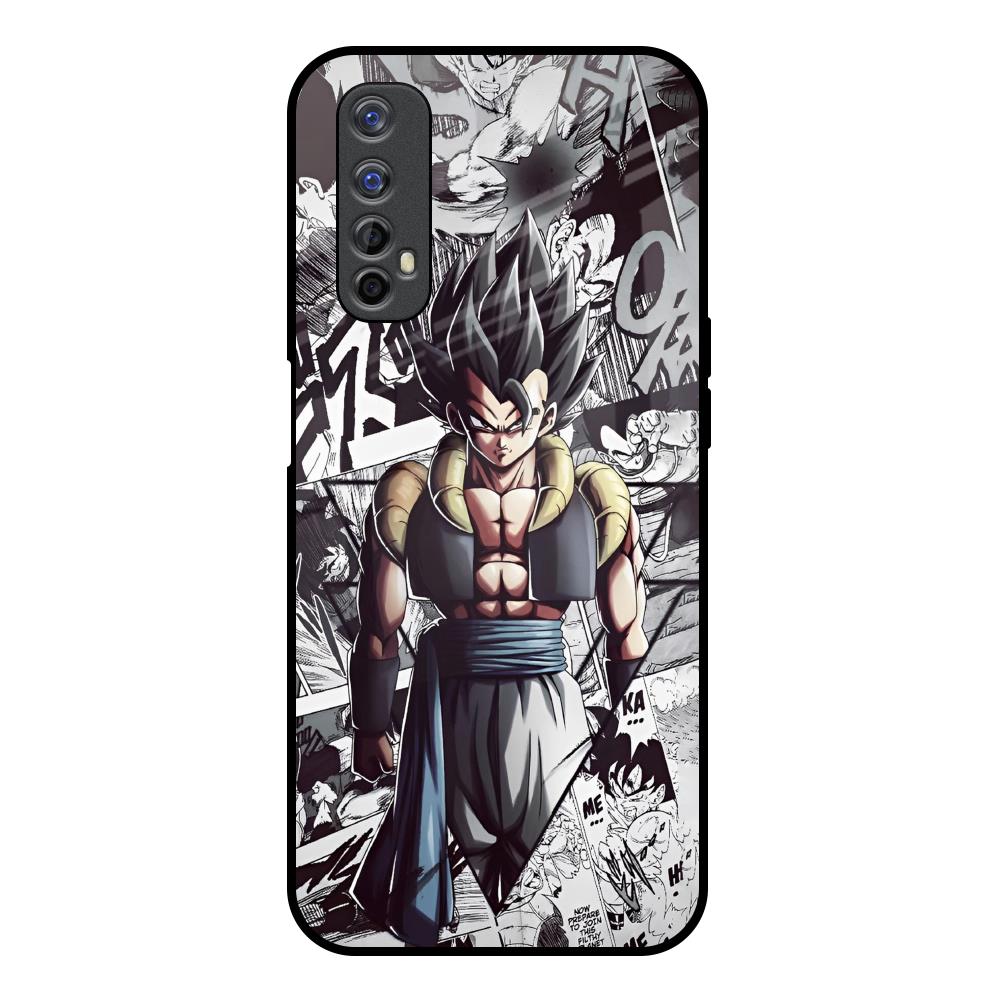 Dragon Anime Art Realme 7 Glass Back Cover Online