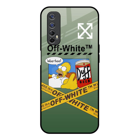 Duff Beer Realme 7 Glass Back Cover Online