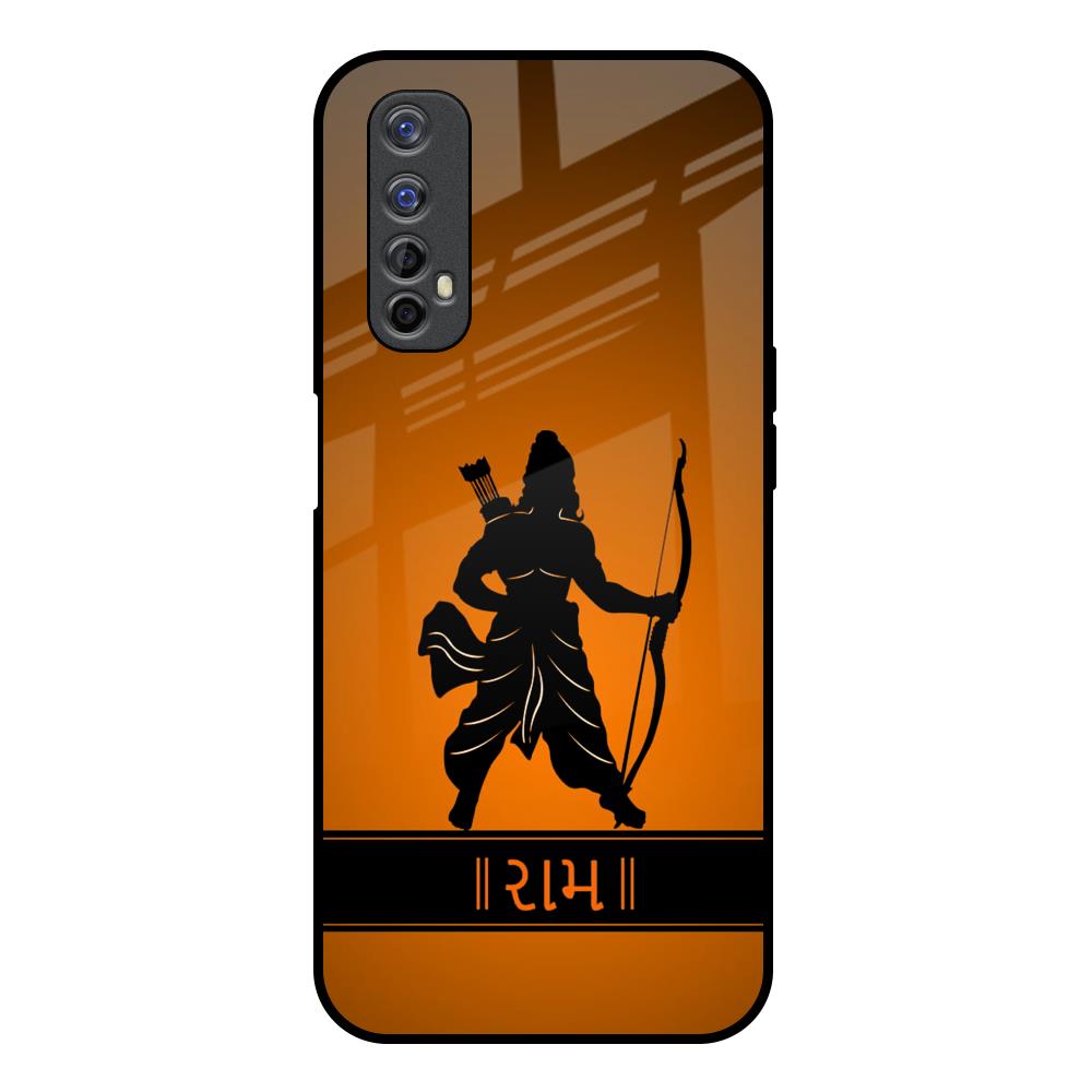 Halo Rama Realme 7 Glass Back Cover Online