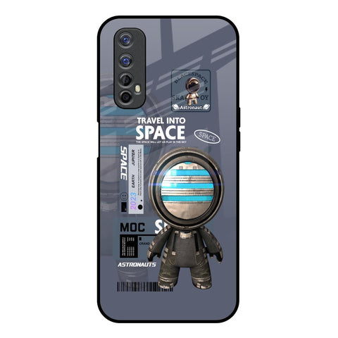 Space Travel Realme 7 Glass Back Cover Online