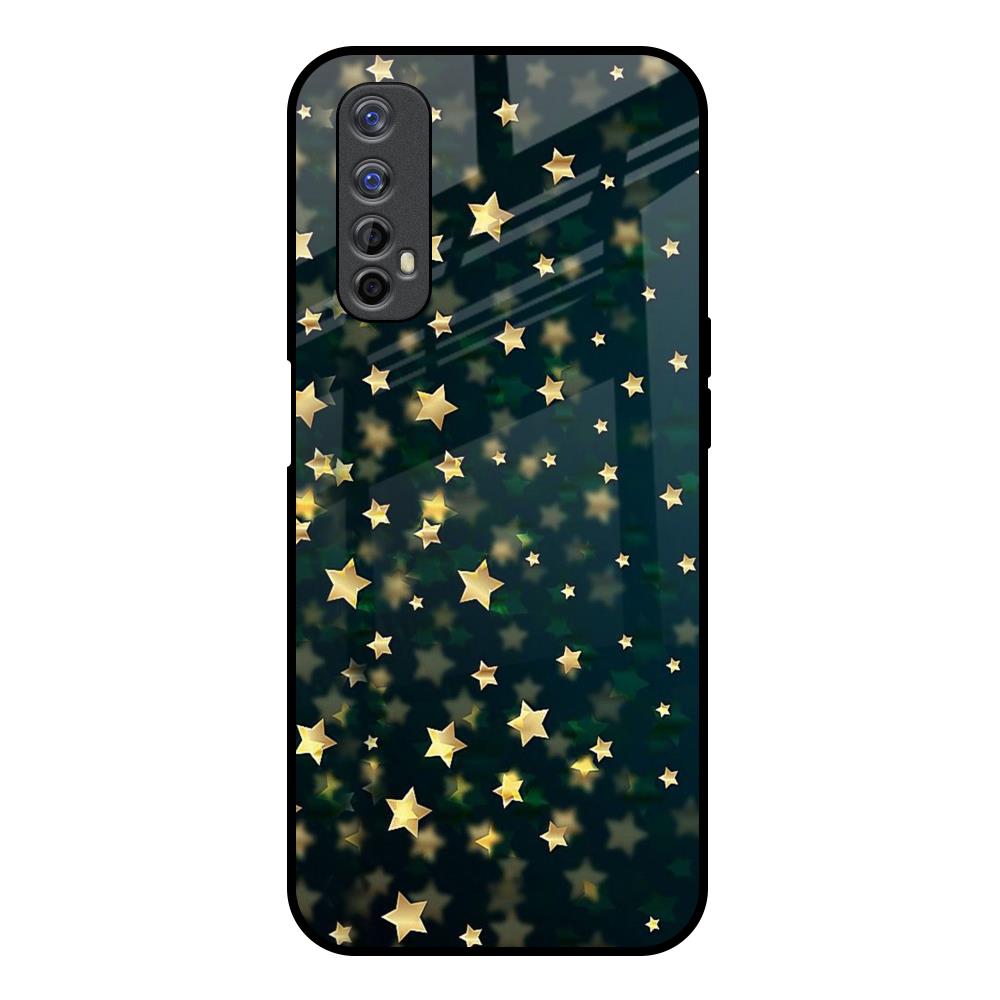 Dazzling Stars Realme 7 Glass Back Cover Online