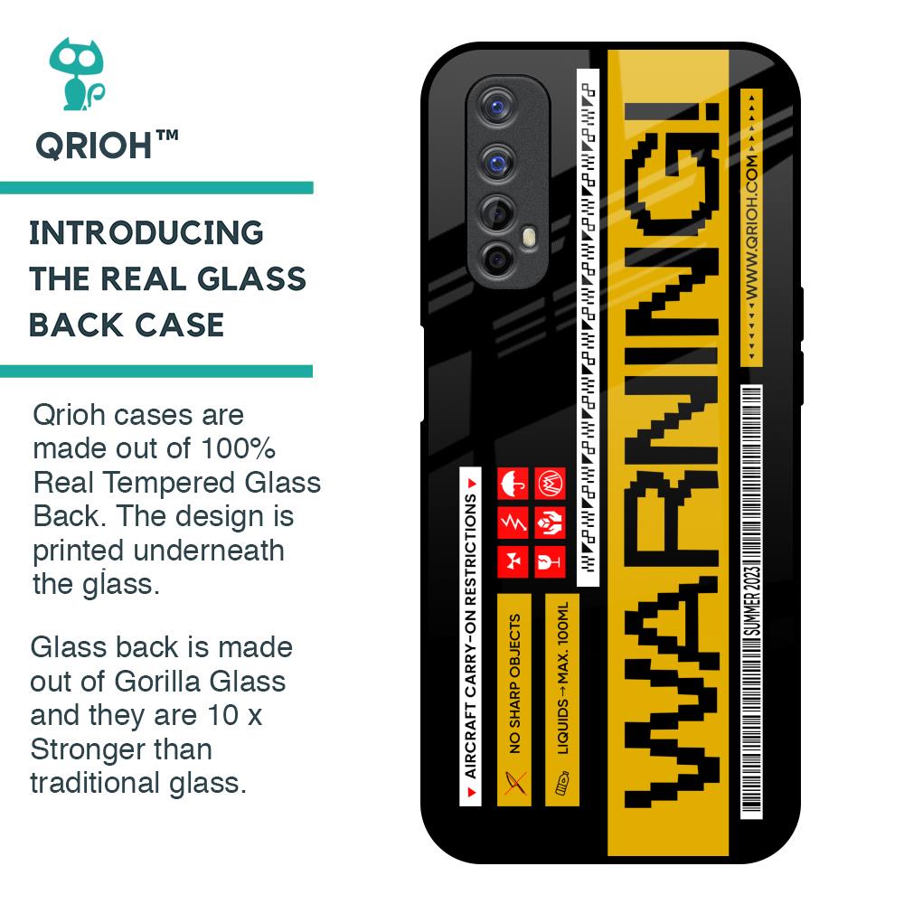 Aircraft Warning Glass Case for Realme 7