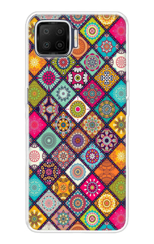 Multicolor Mandala Oppo F17 Back Cover