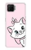Cute Kitty Oppo F17 Back Cover