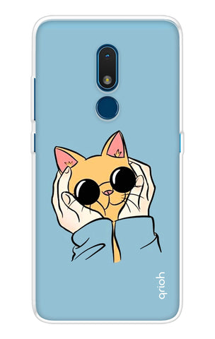 Attitude Cat Nokia C3 Back Cover