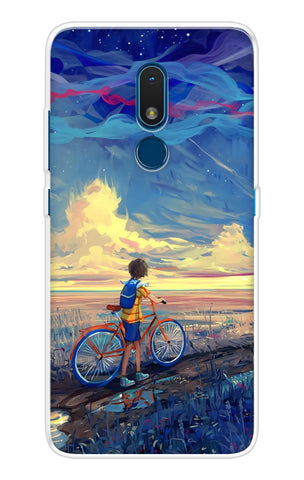 Riding Bicycle to Dreamland Nokia C3 Back Cover