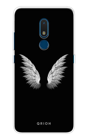 White Angel Wings Nokia C3 Back Cover