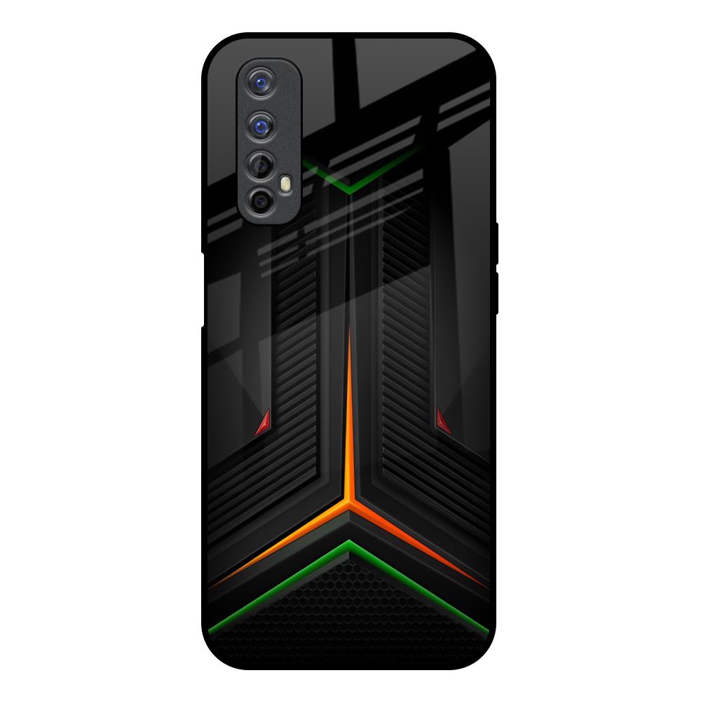 Modern Ultra Chevron Realme Narzo 20 Pro Glass Back Cover Online
