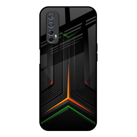 Modern Ultra Chevron Realme Narzo 20 Pro Glass Back Cover Online