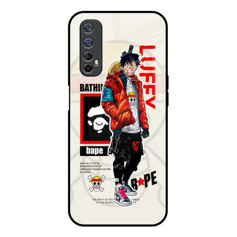 Bape Luffy Realme Narzo 20 Pro Glass Back Cover Online