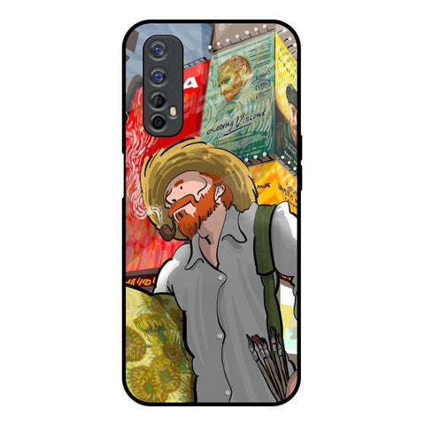 Loving Vincent Realme Narzo 20 Pro Glass Back Cover Online