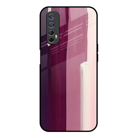Brush Stroke Art Realme Narzo 20 Pro Glass Back Cover Online