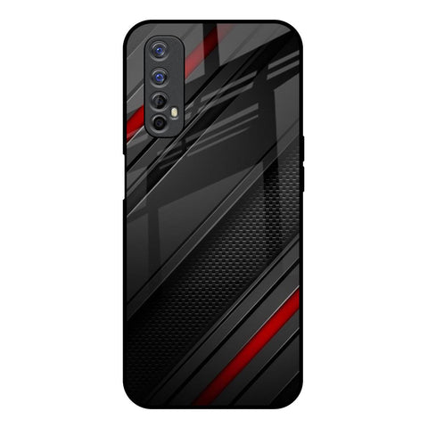 Modern Abstract Realme Narzo 20 Pro Glass Back Cover Online