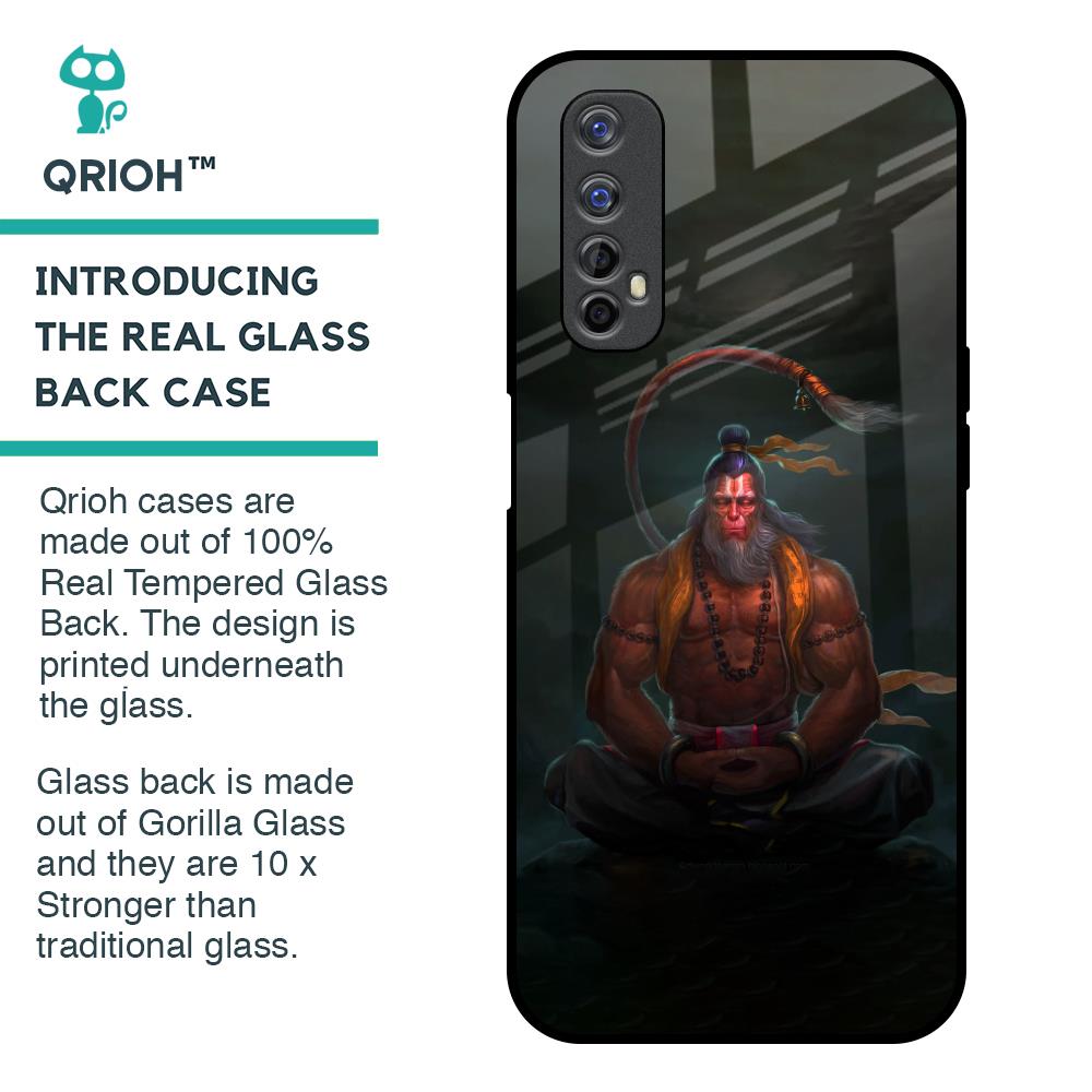 Lord Hanuman Animated Glass Case for Realme Narzo 20 Pro
