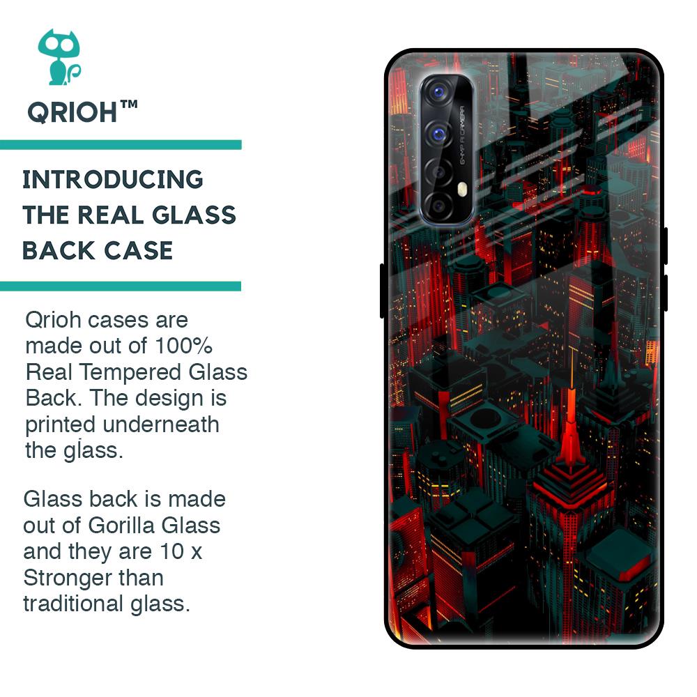 City Light Glass Case For Realme Narzo 20 Pro