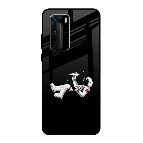 Space Traveller Huawei P40 Pro Glass Back Cover Online