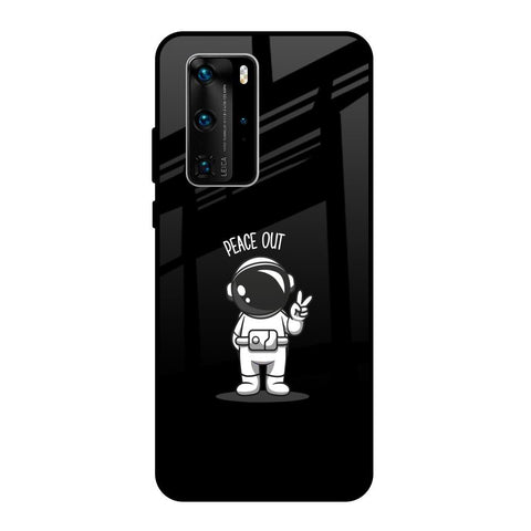Peace Out Astro Huawei P40 Pro Glass Back Cover Online