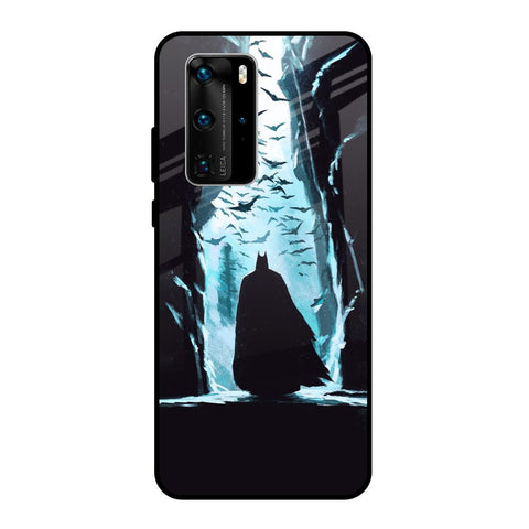 Dark Man In Cave Huawei P40 Pro Glass Back Cover Online