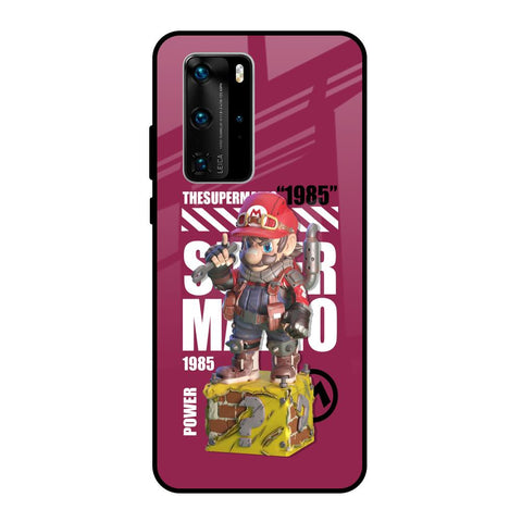 Gangster Hero Huawei P40 Pro Glass Back Cover Online
