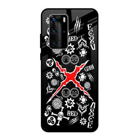 Red Zone Huawei P40 Pro Glass Back Cover Online