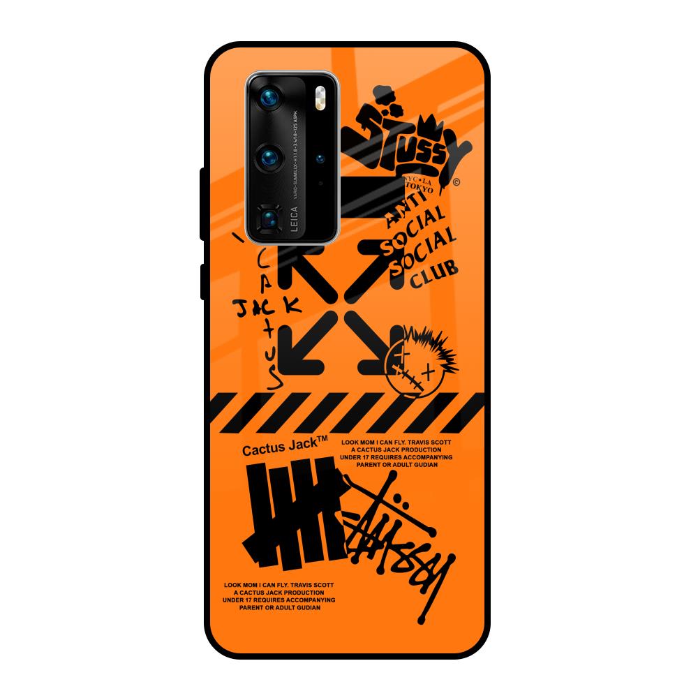 Anti Social Club Huawei P40 Pro Glass Back Cover Online