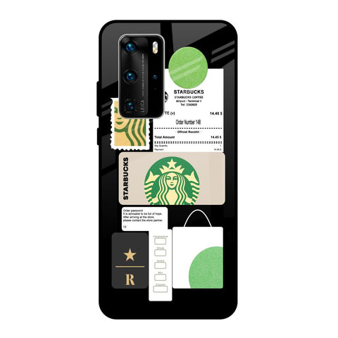 Coffee Latte Huawei P40 Pro Glass Back Cover Online