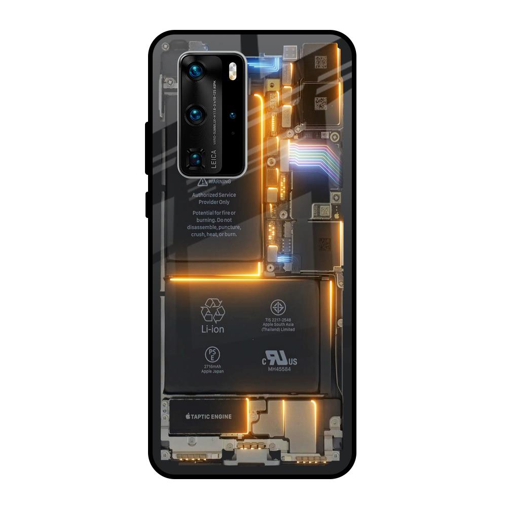 Case Huawei Uag Huawei P40 Pro Glow Up Skeleton Glass Case For