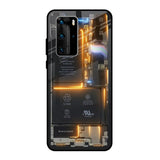 Glow Up Skeleton Huawei P40 Pro Glass Back Cover Online