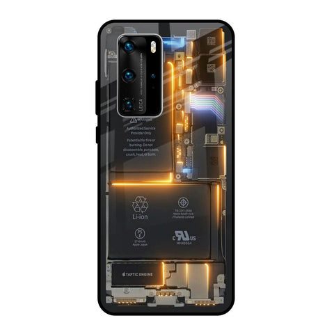 Glow Up Skeleton Huawei P40 Pro Glass Back Cover Online