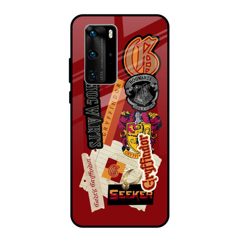 Gryffindor Huawei P40 Pro Glass Back Cover Online