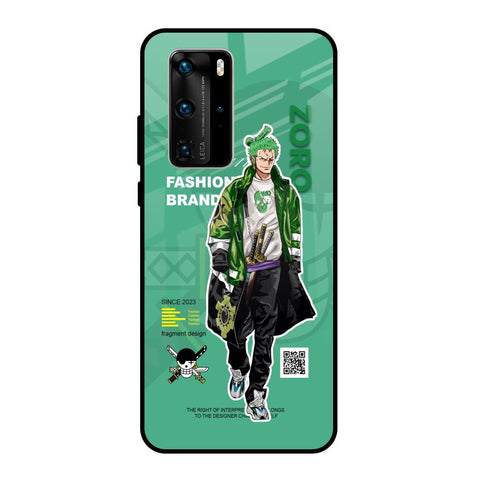 Zoro Bape Huawei P40 Pro Glass Back Cover Online