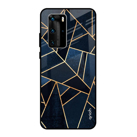 Abstract Tiles Huawei P40 Pro Glass Back Cover Online