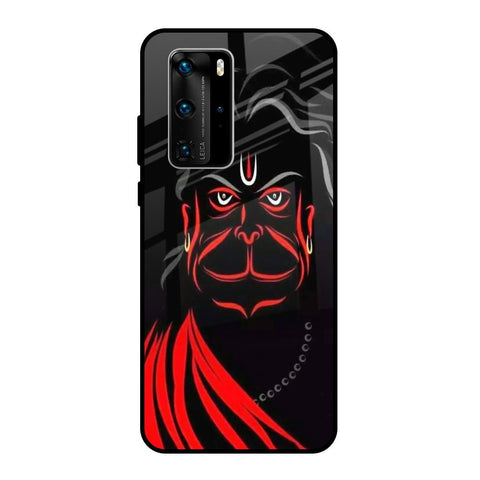 Lord Hanuman Huawei P40 Pro Glass Back Cover Online