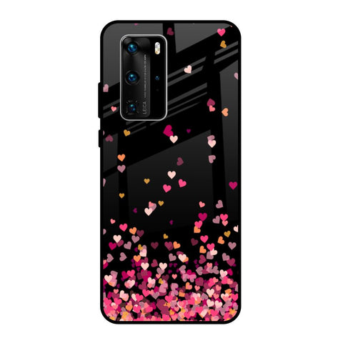 Heart Rain Fall Huawei P40 Pro Glass Back Cover Online