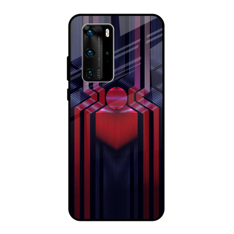 Super Art Logo Huawei P40 Pro Glass Back Cover Online
