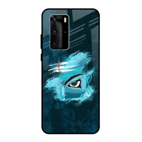 Power Of Trinetra Huawei P40 Pro Glass Back Cover Online