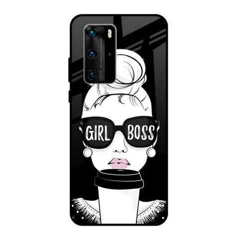 Girl Boss Huawei P40 Pro Glass Back Cover Online