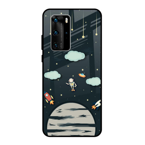 Astronaut Dream Huawei P40 Pro Glass Back Cover Online