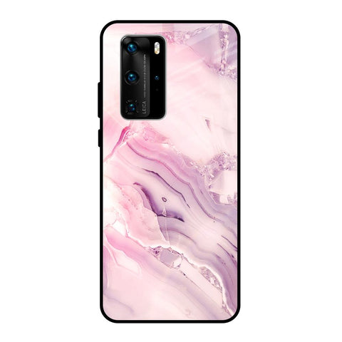 Diamond Pink Gradient Huawei P40 Pro Glass Back Cover Online