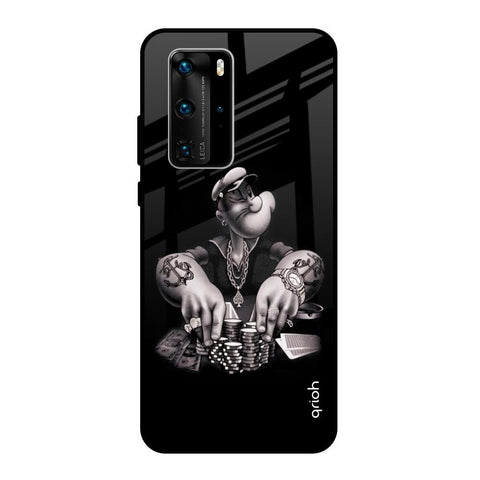 Gambling Problem Huawei P40 Pro Glass Back Cover Online